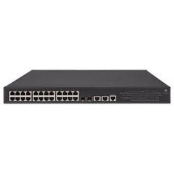 Hewlett Packard Enterprise FlexNetwork 5130 24G POE+ 2SFP+ 2XGT (370W) EI Gestito L3 Gigabit Ethernet (10/100/1000) Grigio 1U