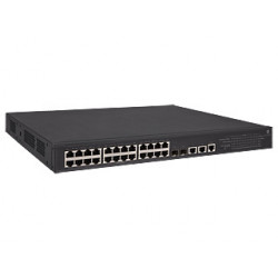 Hewlett Packard Enterprise FlexNetwork 5130 24G POE+ 2SFP+ 2XGT (370W) EI Gestito L3 Gigabit Ethernet (10/100/1000) Grigio 1U