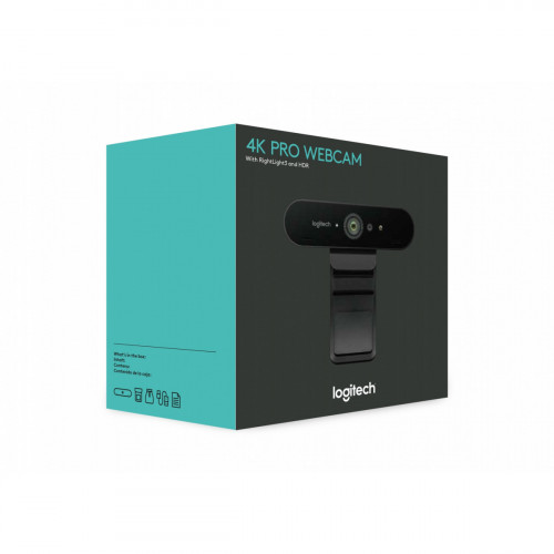Logitech BRIO webcam 4096 x 2160 Pixel USB 3.2...