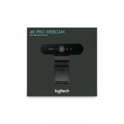 Logitech BRIO webcam 4096 x 2160 Pixel USB 3.2 Gen 1 (3.1 Gen 1) Nero