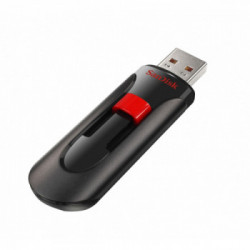 Sandisk Cruzer Glide unità flash USB 256 GB USB tipo A 2.0 Nero, Rosso