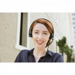 Logitech H650e Cuffia Padiglione auricolare Nero, Grigio