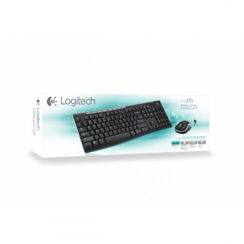 Logitech MK270 tastiera RF Wireless QWERTY...