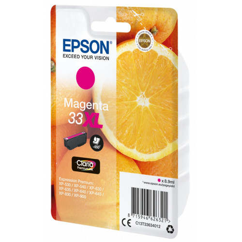 Epson Oranges Cartuccia Magenta T33XL Claria...