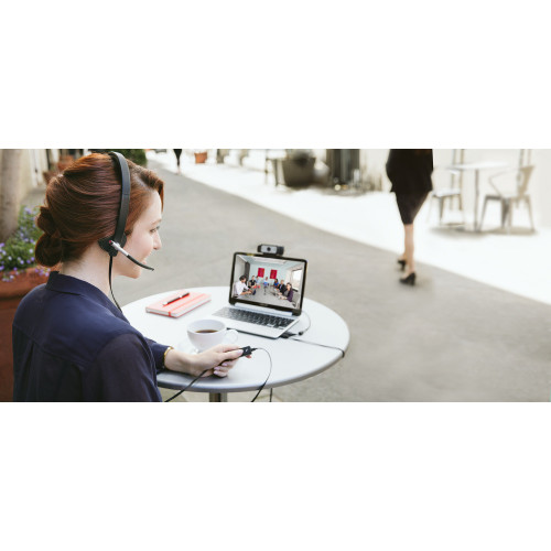 Logitech H820e Cuffia Padiglione auricolare Nero