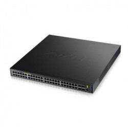 Zyxel XGS3700-48HP Gestito L2+ Gigabit Ethernet (10/100/1000) Supporto Power over Ethernet (PoE) Blu