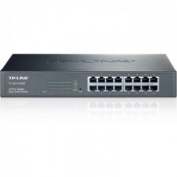 TP-LINK TL-SG1016DE Gestito L2 Gigabit Ethernet (10/100/1000) Nero