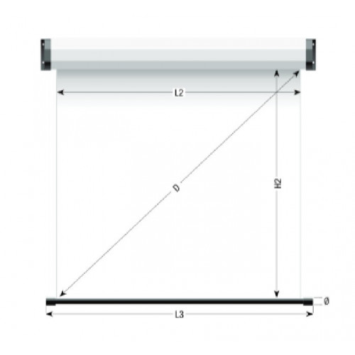 Sopar 5241 schermo per proiettore 2,62 m (103")...
