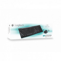 Logitech MK270 tastiera RF Wireless QWERTZ Tedesco Nero