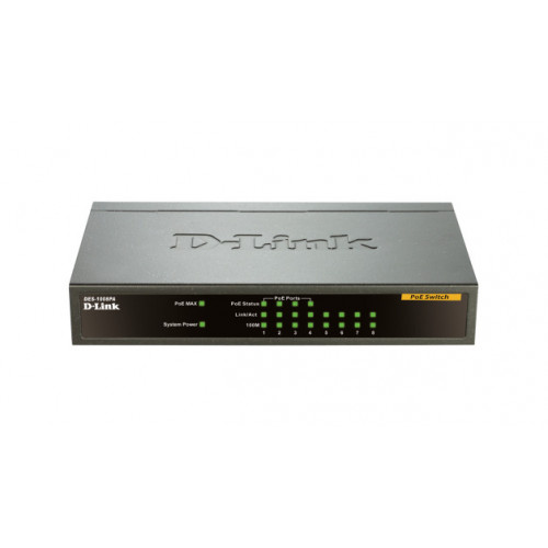 D-Link DES-1008PA switch di rete Non gestito...