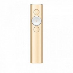 Logitech Spotlight puntatore wireless Bluetooth/RF Oro