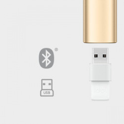 Logitech Spotlight puntatore wireless Bluetooth/RF Oro