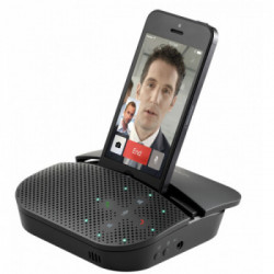 Logitech P710e vivavoce Telefono cellulare Nero USB/Bluetooth