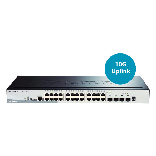 D-Link DGS-1510-28P switch di rete Gestito L3...