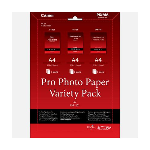 Canon PVP - 201 carta fotografica Bianco A4