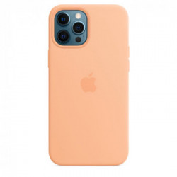 Apple Custodia MagSafe in silicone per iPhone 12 Pro Max - Melone