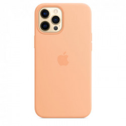 Apple Custodia MagSafe in silicone per iPhone 12 Pro Max - Melone