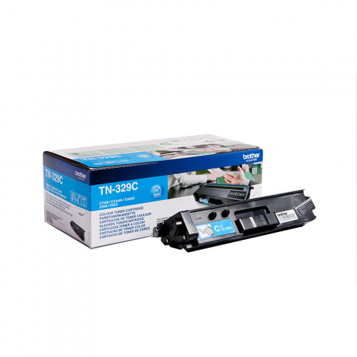 Brother TN-329C cartuccia toner Originale Ciano...