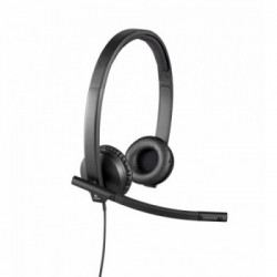 Logitech H570e Cuffia Padiglione auricolare Nero