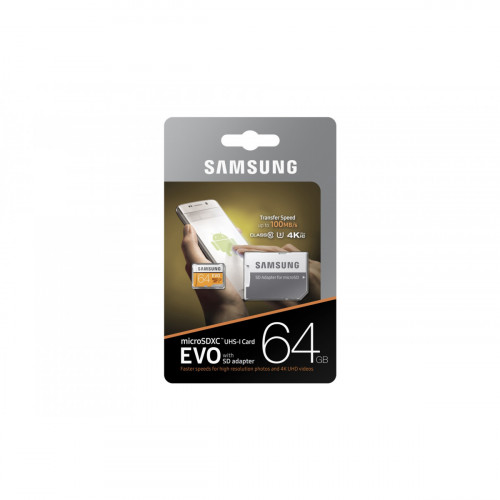 Samsung EVO microSD Memory Card 64 GB
