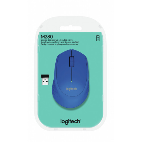 Logitech M280 mouse RF Wireless Ottico 1000 DPI...