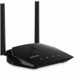 Netgear R6120 router wireless Dual-band (2.4 GHz/5 GHz) Fast Ethernet Nero
