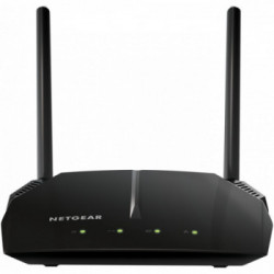 Netgear R6120 router wireless Dual-band (2.4 GHz/5 GHz) Fast Ethernet Nero