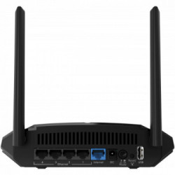 Netgear R6120 router wireless Dual-band (2.4 GHz/5 GHz) Fast Ethernet Nero