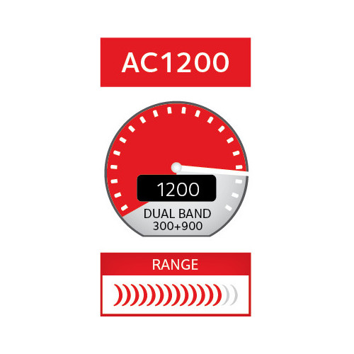 Netgear R6120 router wireless Dual-band (2.4...