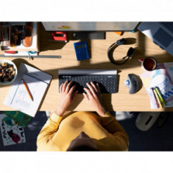 Logitech Ergo M575 for Business mouse Mano destra Wireless a RF + Bluetooth Trackball 2000 DPI