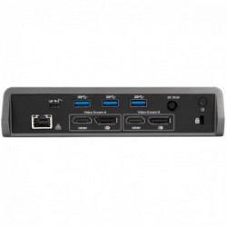 Targus DOCK180EUZ replicatore di porte e docking station per notebook Cablato USB 3.2 Gen 2 (3.1 Gen 2) Type-C Nero