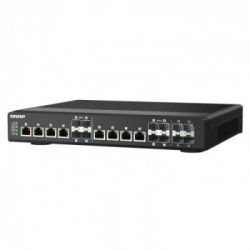 QNAP QSW-IM1200-8C switch di rete Gestito L2 Nessuno Nero