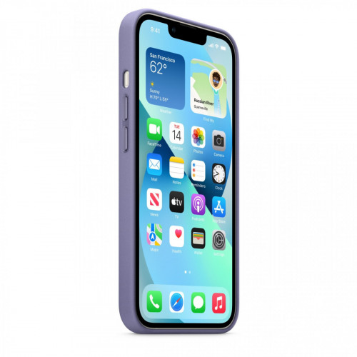 Apple Custodia MagSafe in pelle per iPhone 13 -...