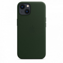 Apple Custodia MagSafe in pelle per iPhone 13 - Verde sequoia