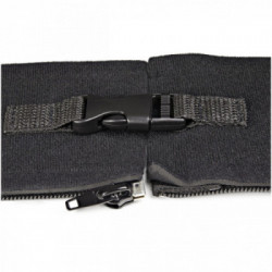 StarTech.com Guaina flessibile per la gestione dei cavi in neoprene da 1 m con cerniera e fibbia - 3 cm di diametro - Tubo