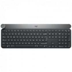 Logitech Craft tastiera RF senza fili + Bluetooth QWERTZ Tedesco Nero, Grigio