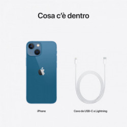 Apple iPhone 13 mini 256GB Blu *ESTENSIONE GARANZIA3 3 ANNI IN PIU' in omaggio*