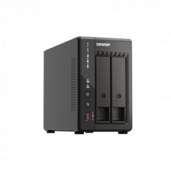 QNAP TS-253E NAS Tower Collegamento ethernet LAN Nero J6412