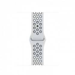 Apple Cinturino Nike Sport platino/nero (41 mm)