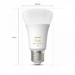 Philips Hue White ambiance E27 - confezione da 1