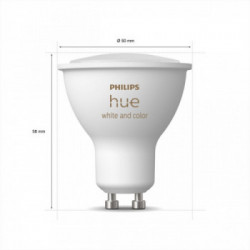 Philips Hue White and Color ambiance GU10 - confezione da 1