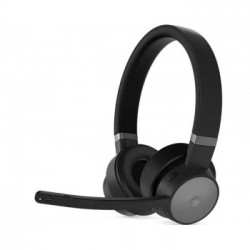 Lenovo Go Wireless ANC Auricolare Con cavo e senza cavo A Padiglione Ufficio USB tipo-C Bluetooth Base di ricarica Nero