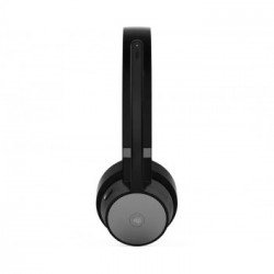 Lenovo Go Wireless ANC Auricolare Con cavo e senza cavo A Padiglione Ufficio USB tipo-C Bluetooth Base di ricarica Nero