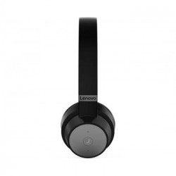 Lenovo Go Wireless ANC Auricolare Con cavo e senza cavo A Padiglione Ufficio USB tipo-C Bluetooth Nero