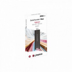 Kingston Technology DataTraveler Max unità flash USB 256 GB USB tipo-C 3.2 Gen 2 (3.1 Gen 2) Nero