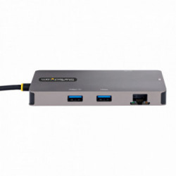 StarTech.com Adattatore USB C Multiporta, Doppio HDMI 4K 60Hz, Hub USB A 5Gbps a 2 porte, 100W Power Delivery Pass-Through,