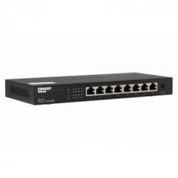 QNAP QSW-1108-8T switch di rete Non gestito 2.5G Ethernet (100/1000/2500) Nero