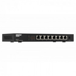 QNAP QSW-1108-8T switch di rete Non gestito 2.5G Ethernet (100/1000/2500) Nero