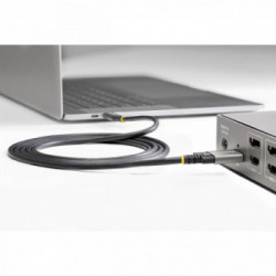 StarTech.com Cavo USB-C con viti di bloccaggio laterali da 1m - Cavo da USB-C a USB- C certificato 10Gbps - Cavo USB-C 3.1/3.2