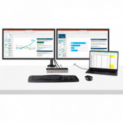 StarTech.com Cavo USB-C con viti di bloccaggio laterali da 50cm - Cavo da USB-C a USB- C certificato 10Gbps - Cavo USB-C